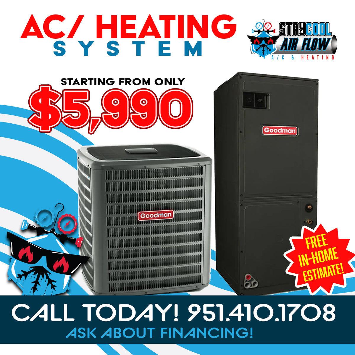 Ac Heating Machine AC / HEATING SYSTEM – Stay Cool Airflow